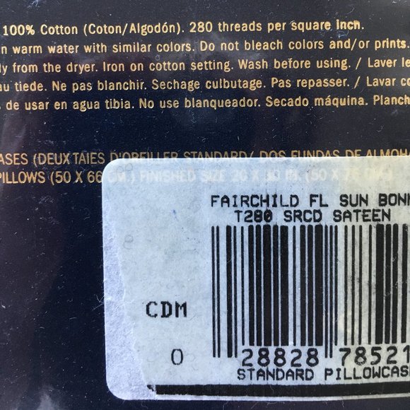 Ralph Lauren Fairchild tan floral pillowcases standard cotton sateen 2 - Picture 2 of 4